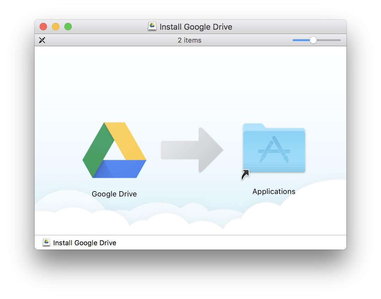 how to set up a google drive